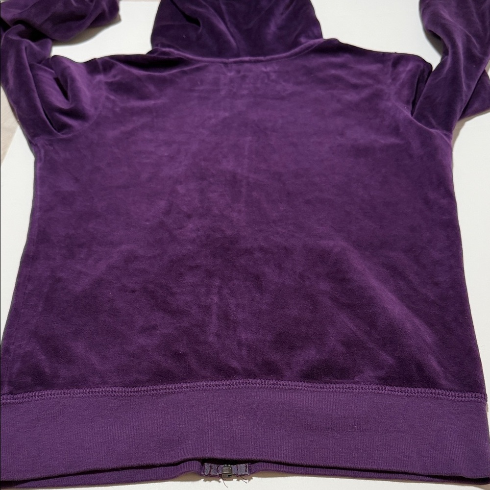 Juicy Couture Vintage Velour Zip-up Small - Picture 7 of 8